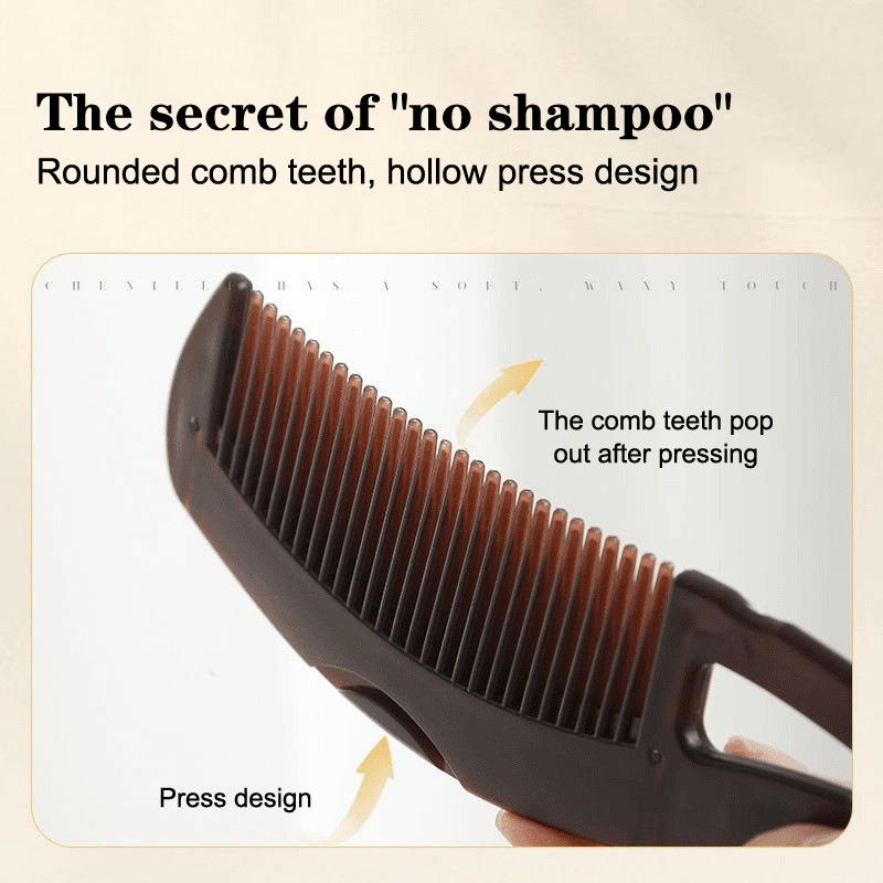 Hair Care Dandruff - Peigne énergétique anti-graisse, brosse creuse pour