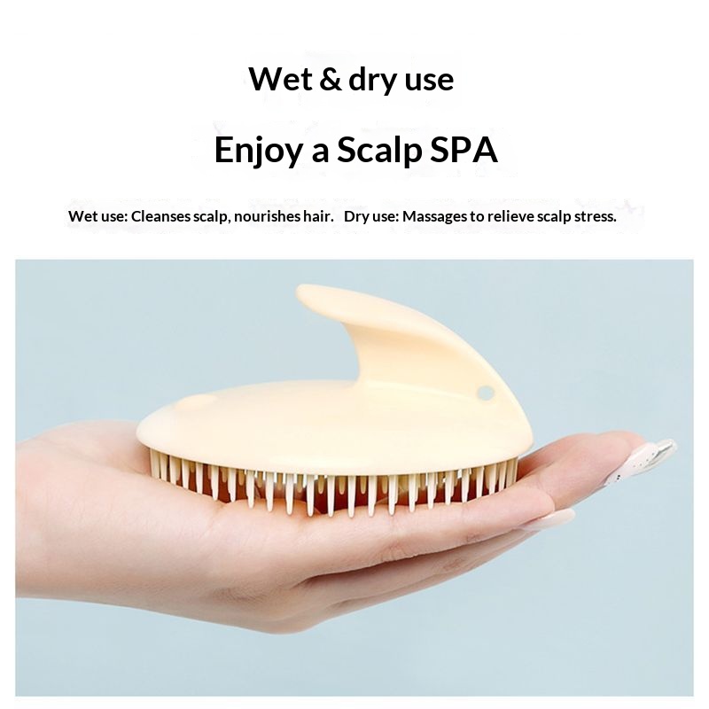 Hair Care Dandruff - Brosse à shampoing en silicone, masseur