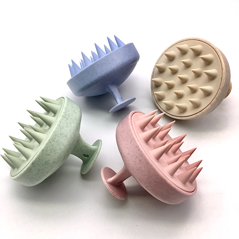 Hair Care Dandruff - Paille de blé Silicone Tête Lavage