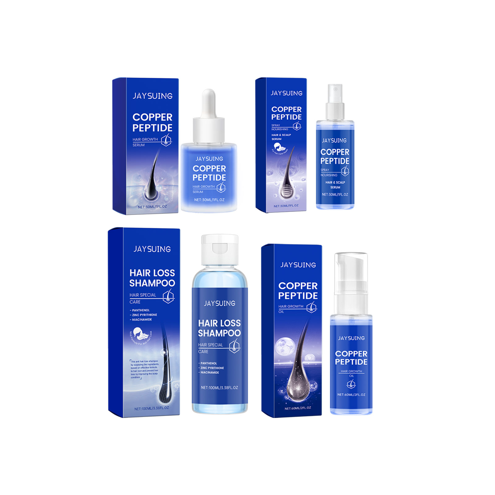 Shampooing au peptide de cuivr - Hair Care Naturally avis et prix