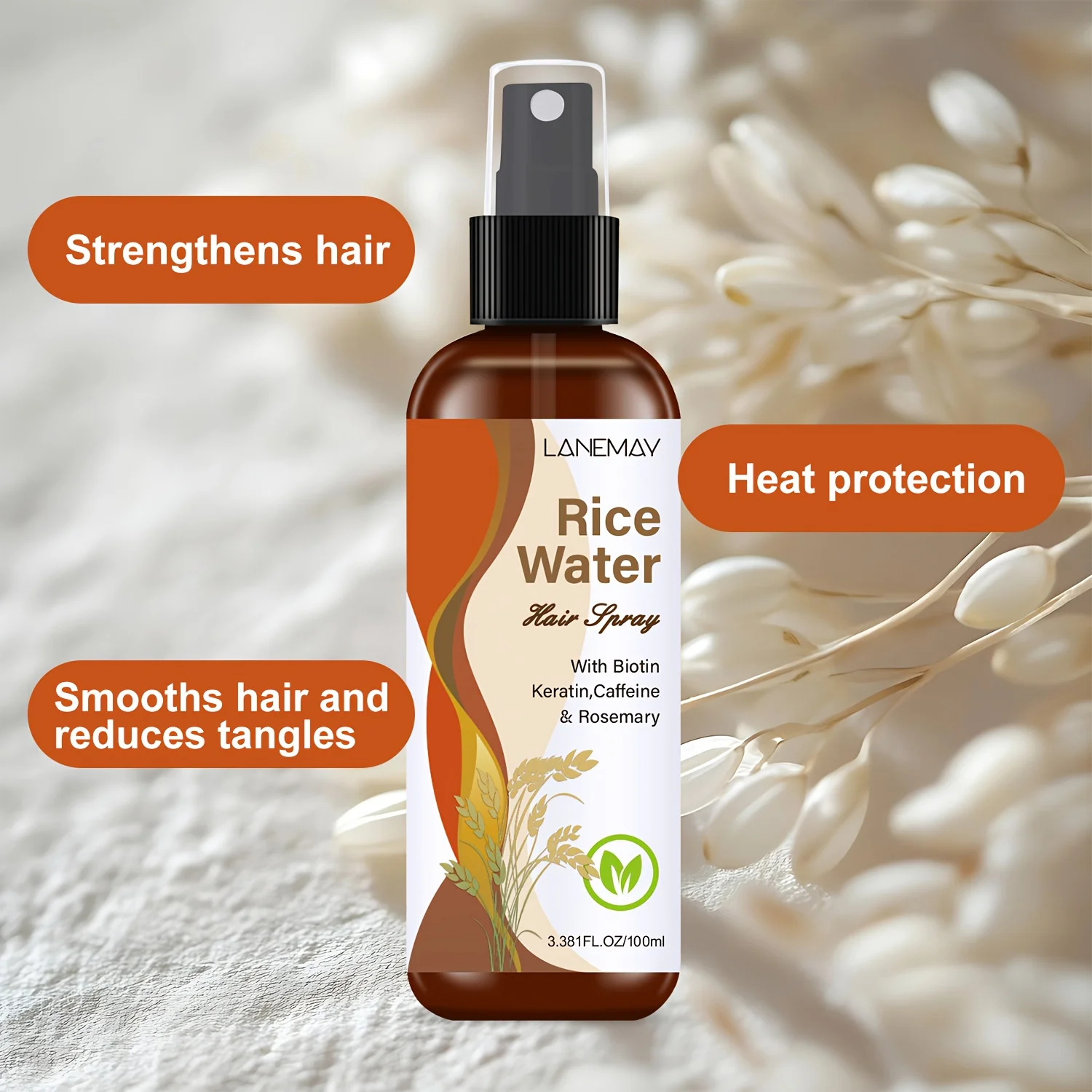 Spray capillaire à l'eau de ri - Hair Care Vitamin avis et prix
