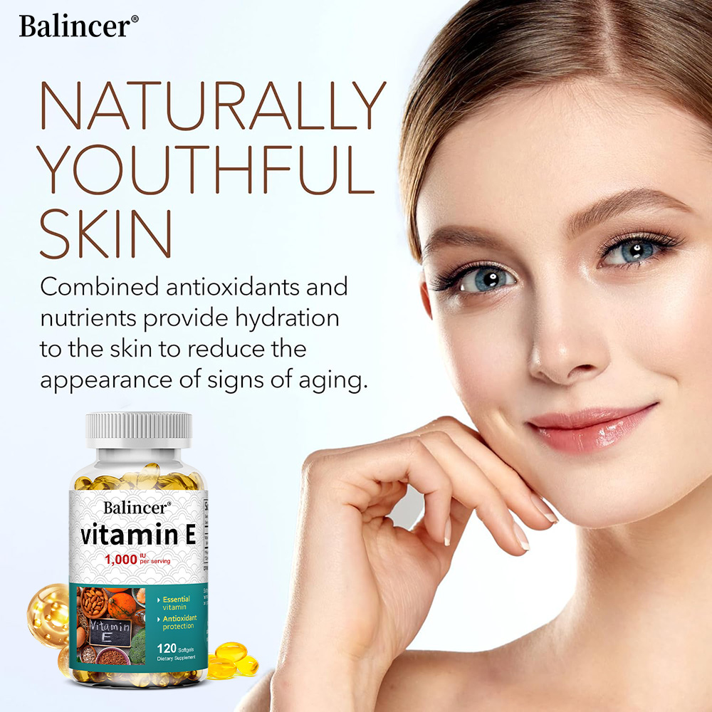 Capsules de vitamine E naturel - Hair Care Vitamin avis et prix