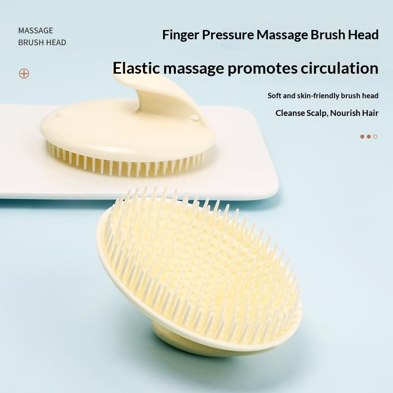 Brosse à shampoing en silicone - Hair Care Dandruff avis et prix
