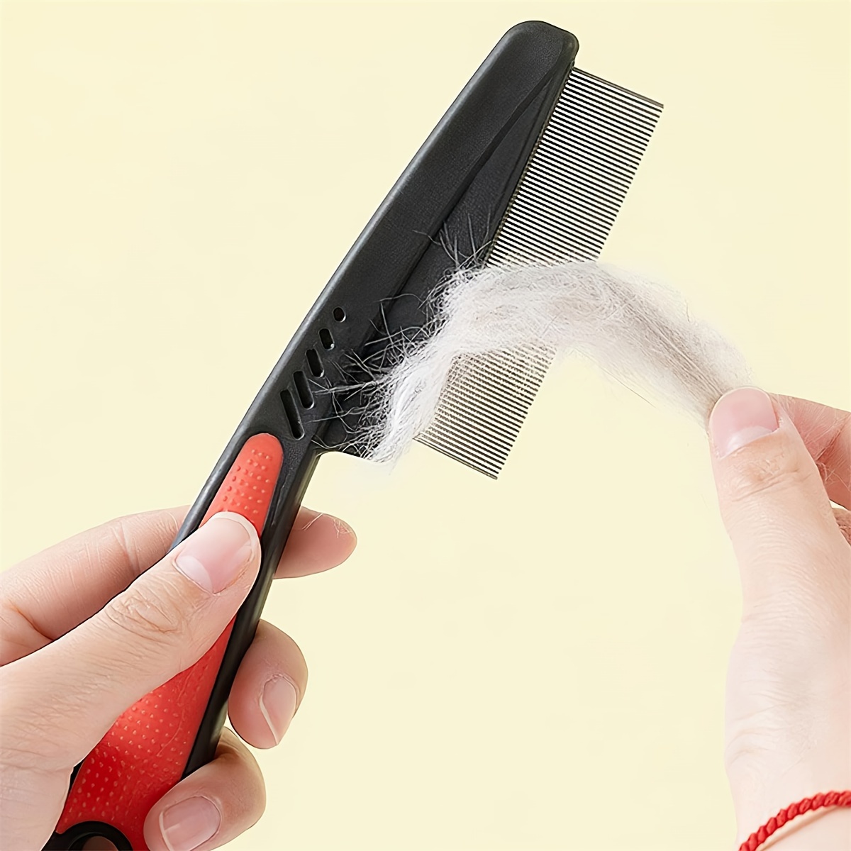 1 peigne à dents fines en acie - Hair Care Wavy Hair avis et prix