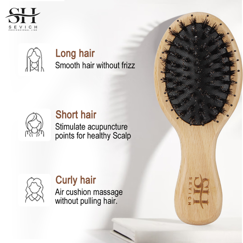 Peigne moelleux en poils de sa - Hair Care Naturally avis et prix
