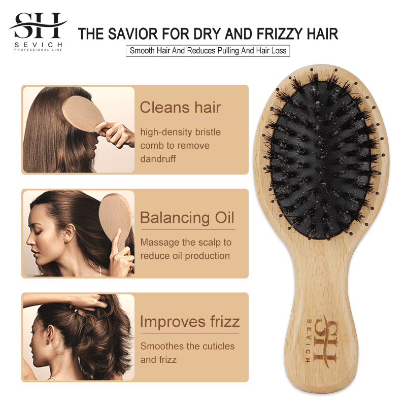 Peigne moelleux en poils de sa - Hair Care Naturally avis et prix