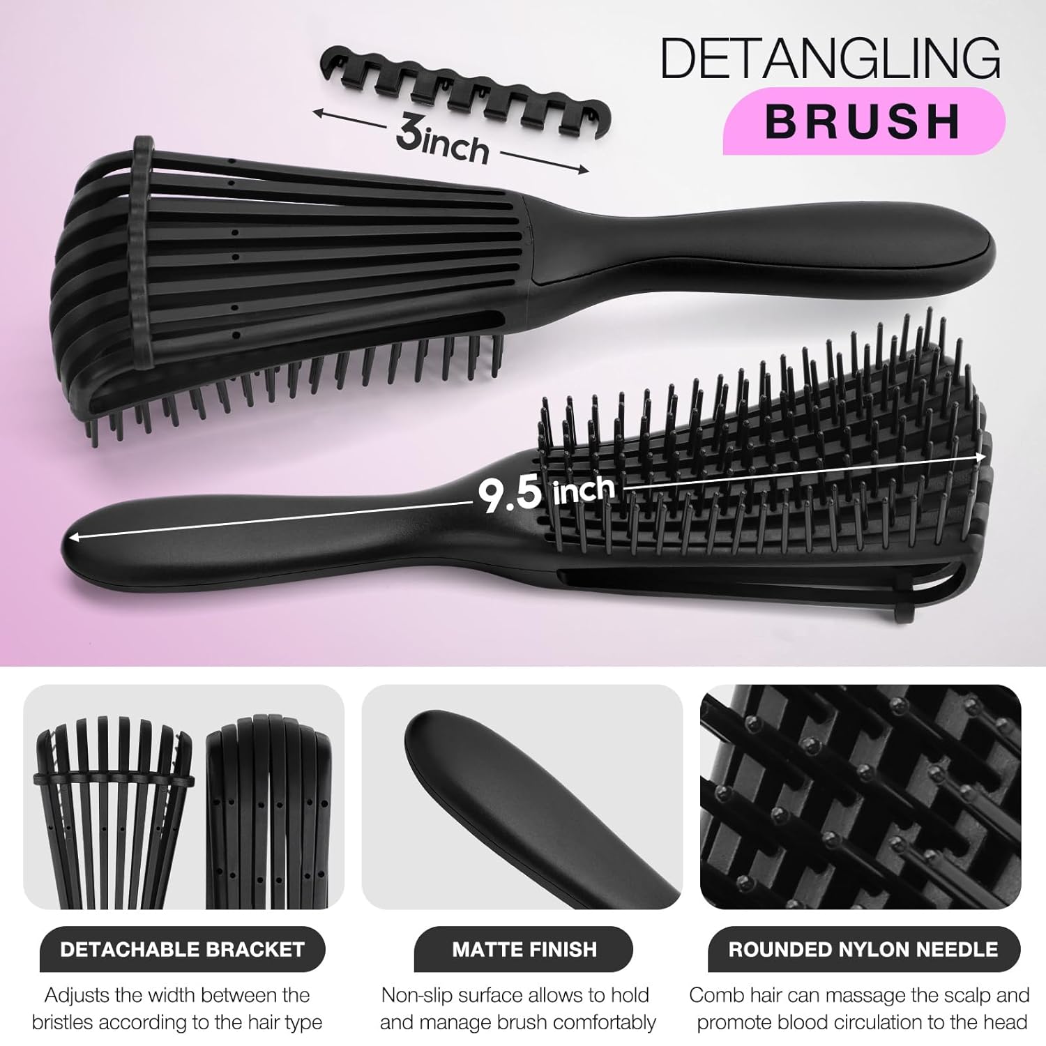 Ensemble de brosses démêlantes - Hair Care Wavy Hair avis et prix